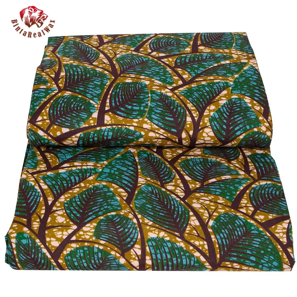 Ankara African Print Leaf Patt - Textile Sewing Patterns のレビューと価格
