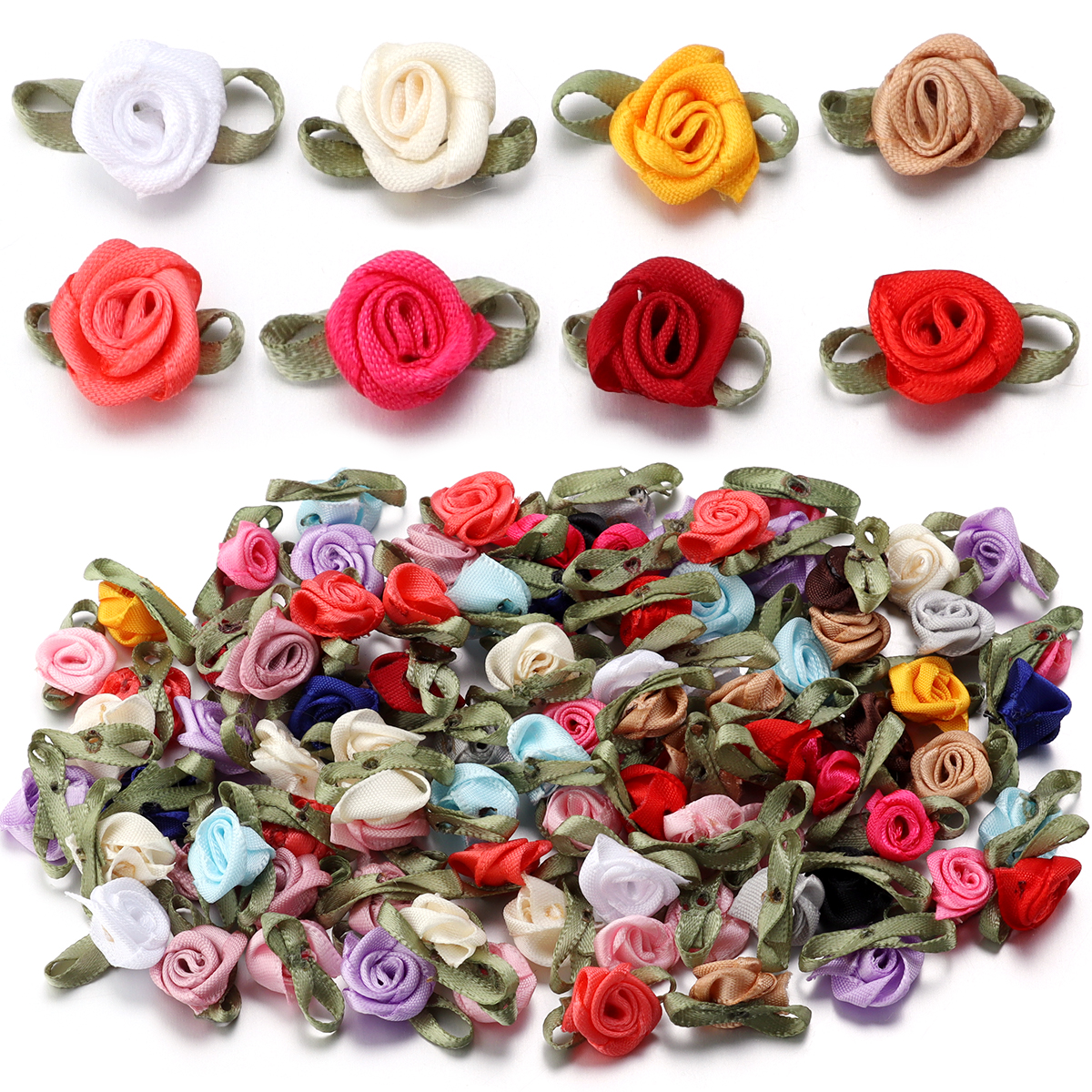 50Pcs 1.5x2.5cm 18 Colors For  - Sewing Production のレビューと価格