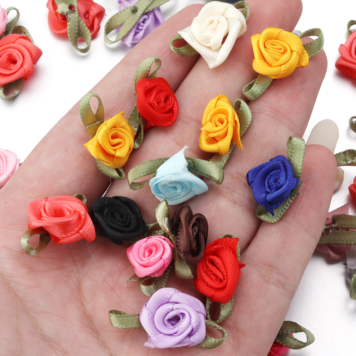 50Pcs 1.5x2.5cm 18 Colors For  - Sewing Production のレビューと価格