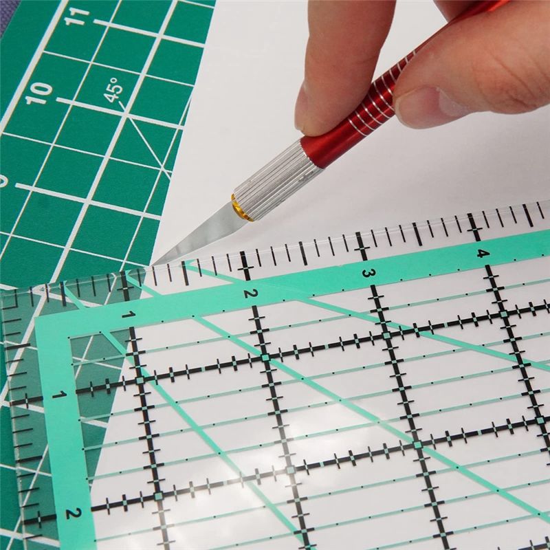 J1UL1N 4PCS Square Quilting Ru - Quilting Ruler Square のレビューと価格