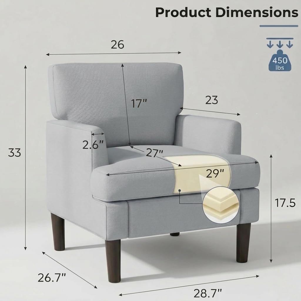 #Accent Chair Set Of  Mid-Cent - Century Textile & Sewing Supply Reviews のレビューと価格