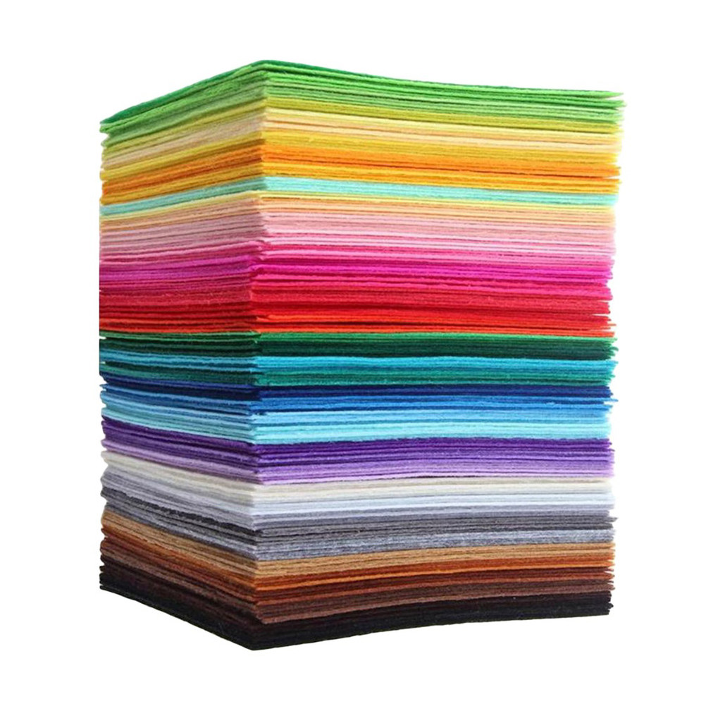 40Pcs Vibrant Nonwoven Fabric  - Is Sewing Textile Art のレビューと価格