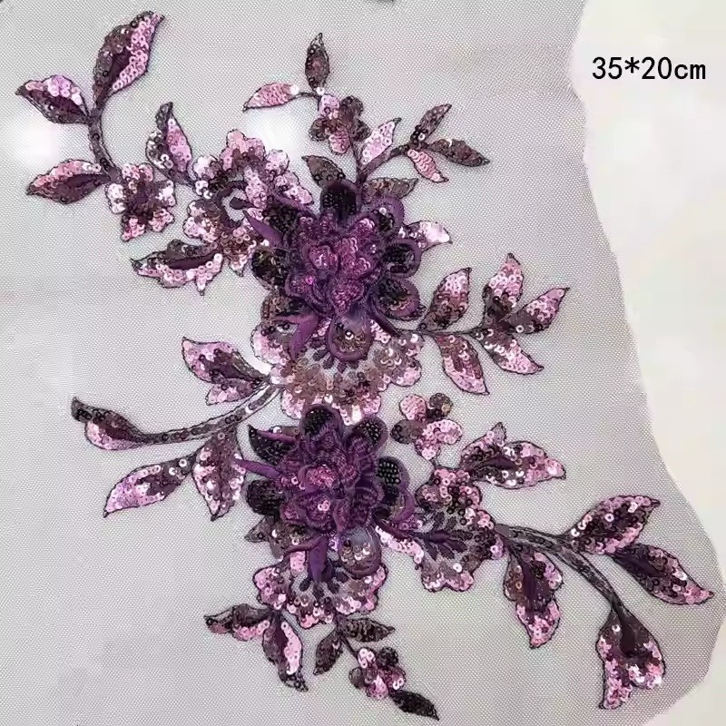 Multi Colored Sequins, Three-d - Sewing Embroidery Fabric のレビューと価格