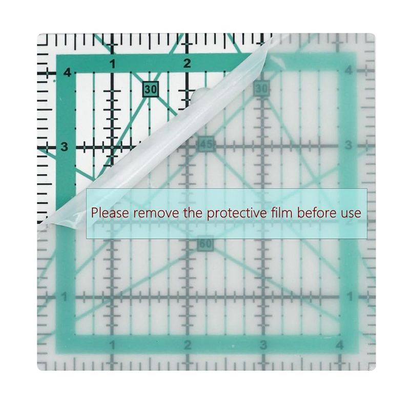 AEE4-Quilting Rulers,4 Square  - Quilting Ruler Square のレビューと価格