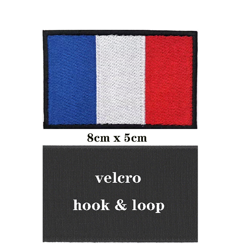 1PC France National Flag Armba - Velcro Sew On のレビューと価格