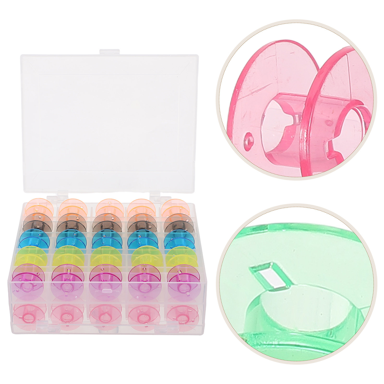50Pcs Sewing Machine Bobbins P - Thread Bobbins Empty のレビューと価格