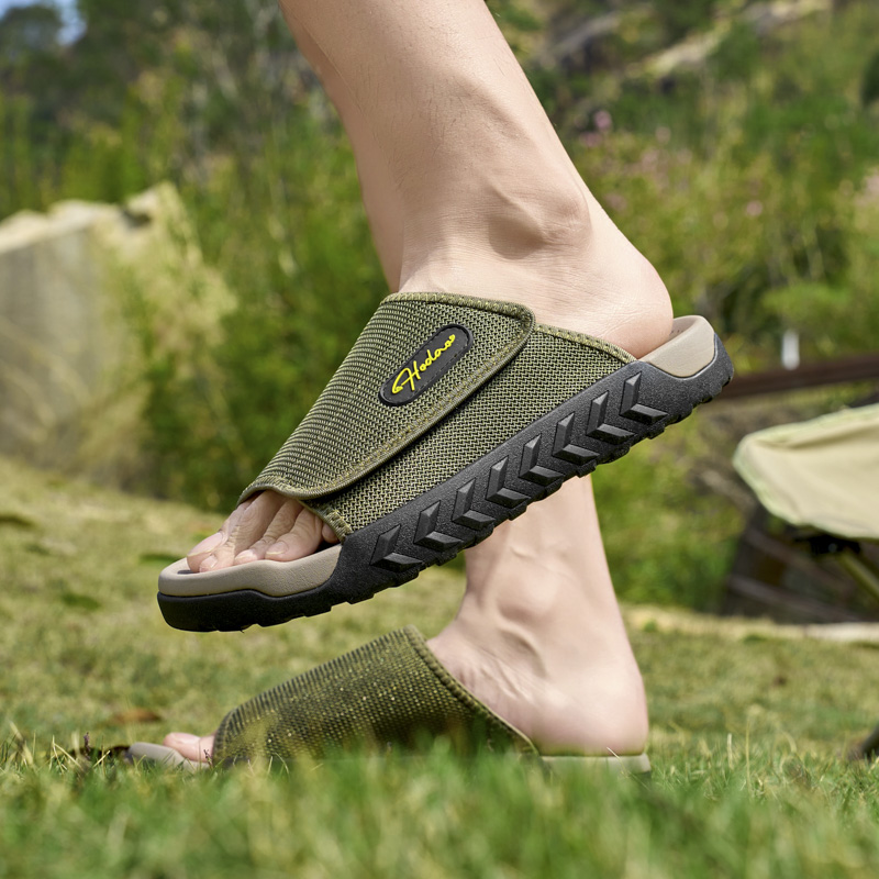 New Men Sports Slippers Outdoo - Sewing Net のレビューと価格