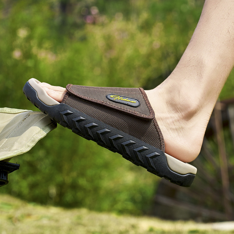 New Men Sports Slippers Outdoo - Sewing Net のレビューと価格