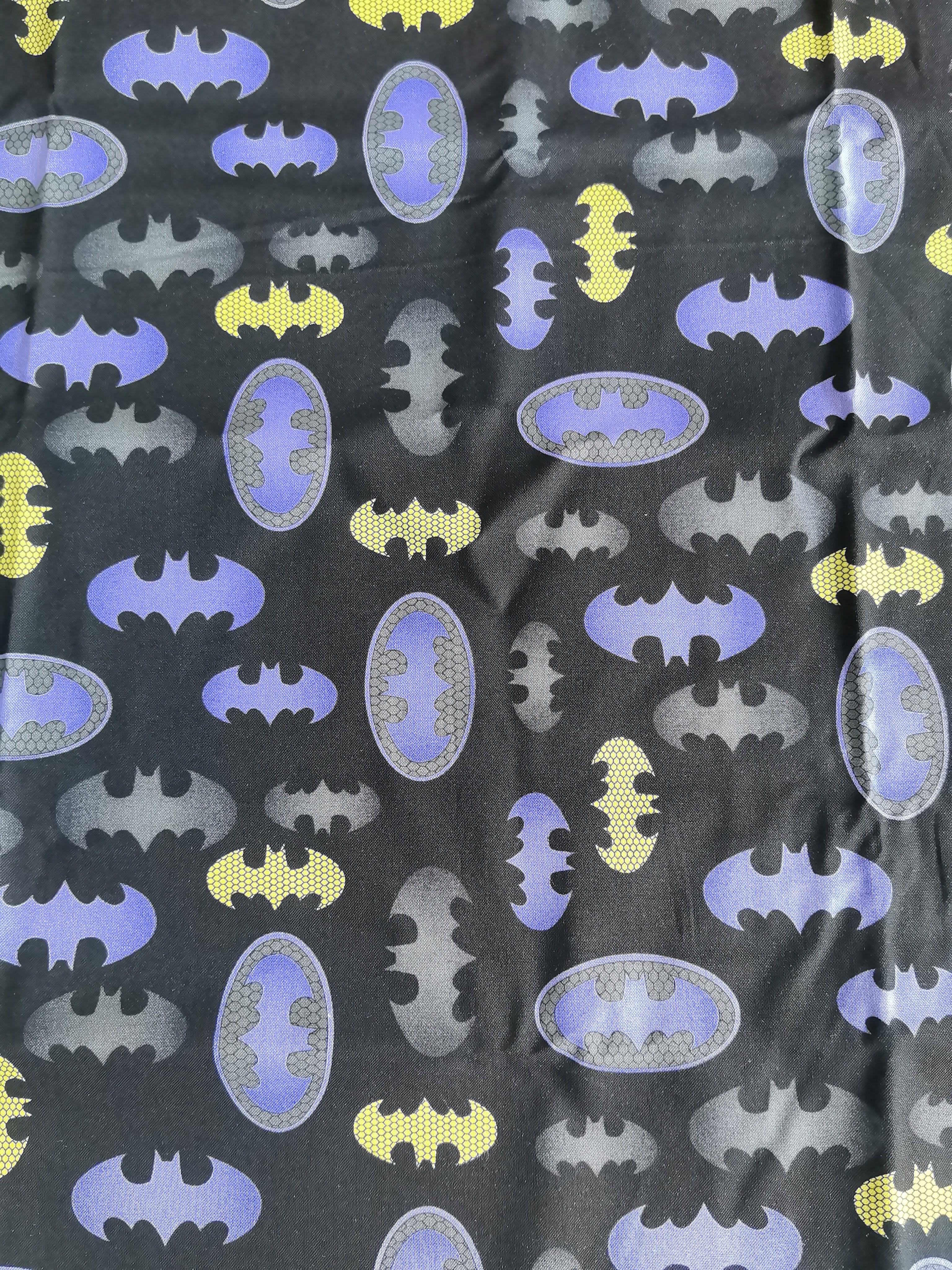 140cm Width Cartoon Batman Log - Sewing In Textile のレビューと価格