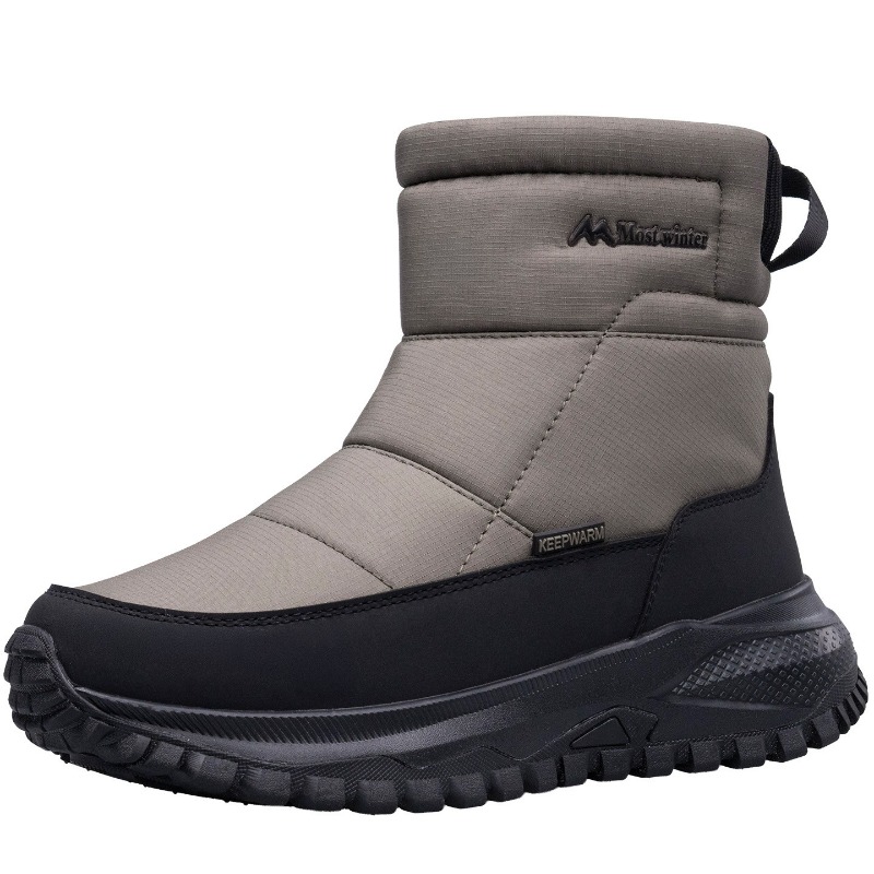 Men's Boots Warm Snow Boots Wa - Sewing Zipper のレビューと価格