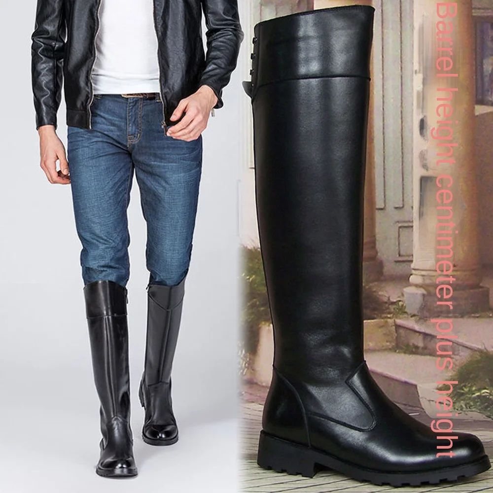Fashion Men's Genuine Leather  - Sewing Zipper のレビューと価格