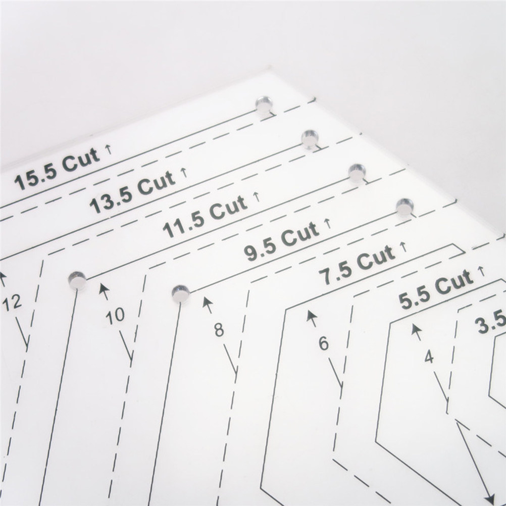 Premium Acrylic Quilting Ruler - Sewing Garments のレビューと価格