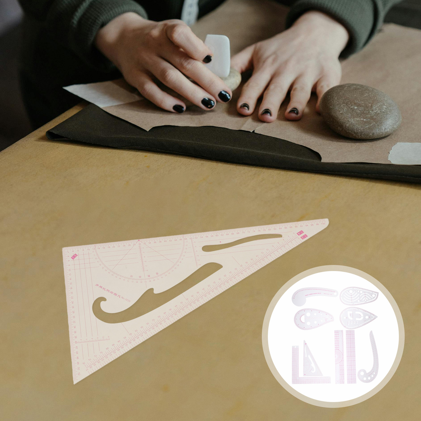 1Set Garment Pattern Making Ru - Sewing Garments のレビューと価格