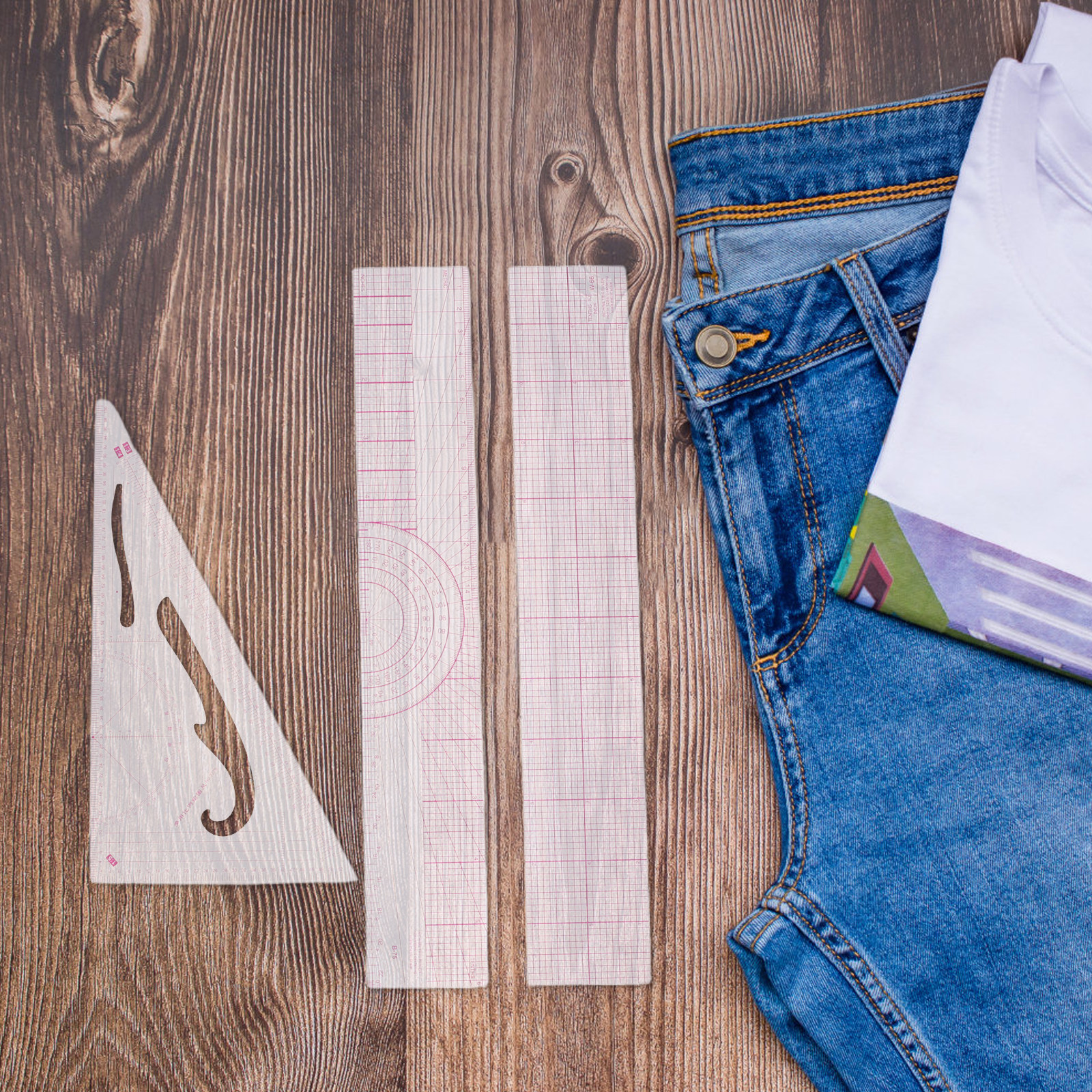 1Set Garment Pattern Making Ru - Sewing Garments のレビューと価格