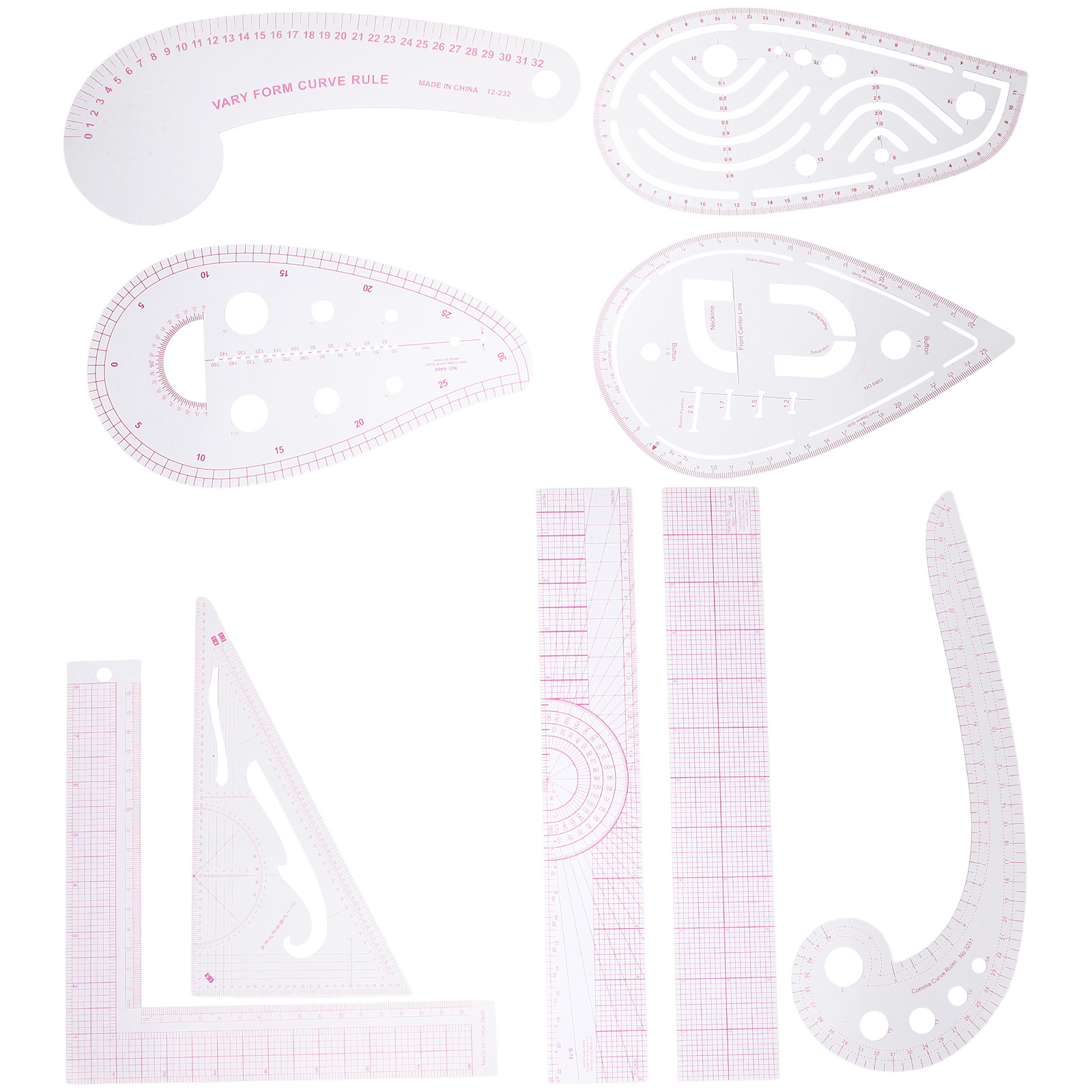 1Set Garment Pattern Making Ru - Sewing Garments のレビューと価格