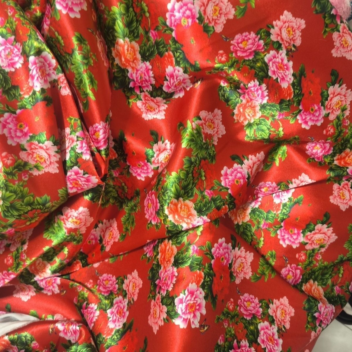 Satin Fabric Cloth without Ove - Sewing In Textile のレビューと価格
