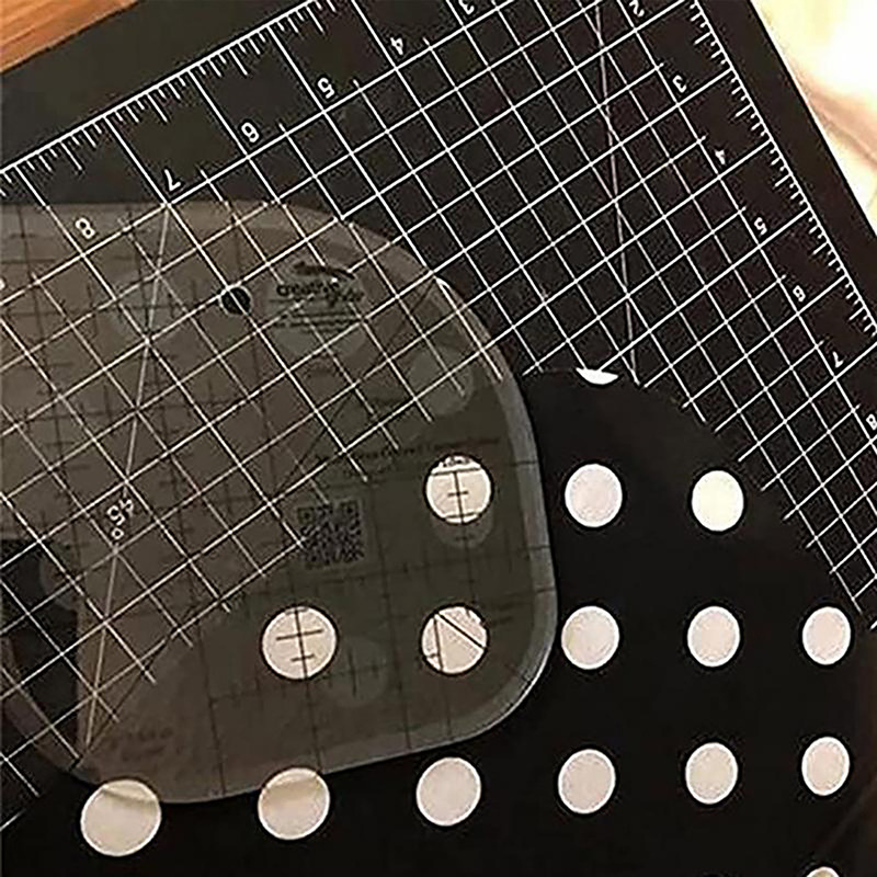 Curved Corner Cutter Quilt Rul - Quilting Ruler Square のレビューと価格