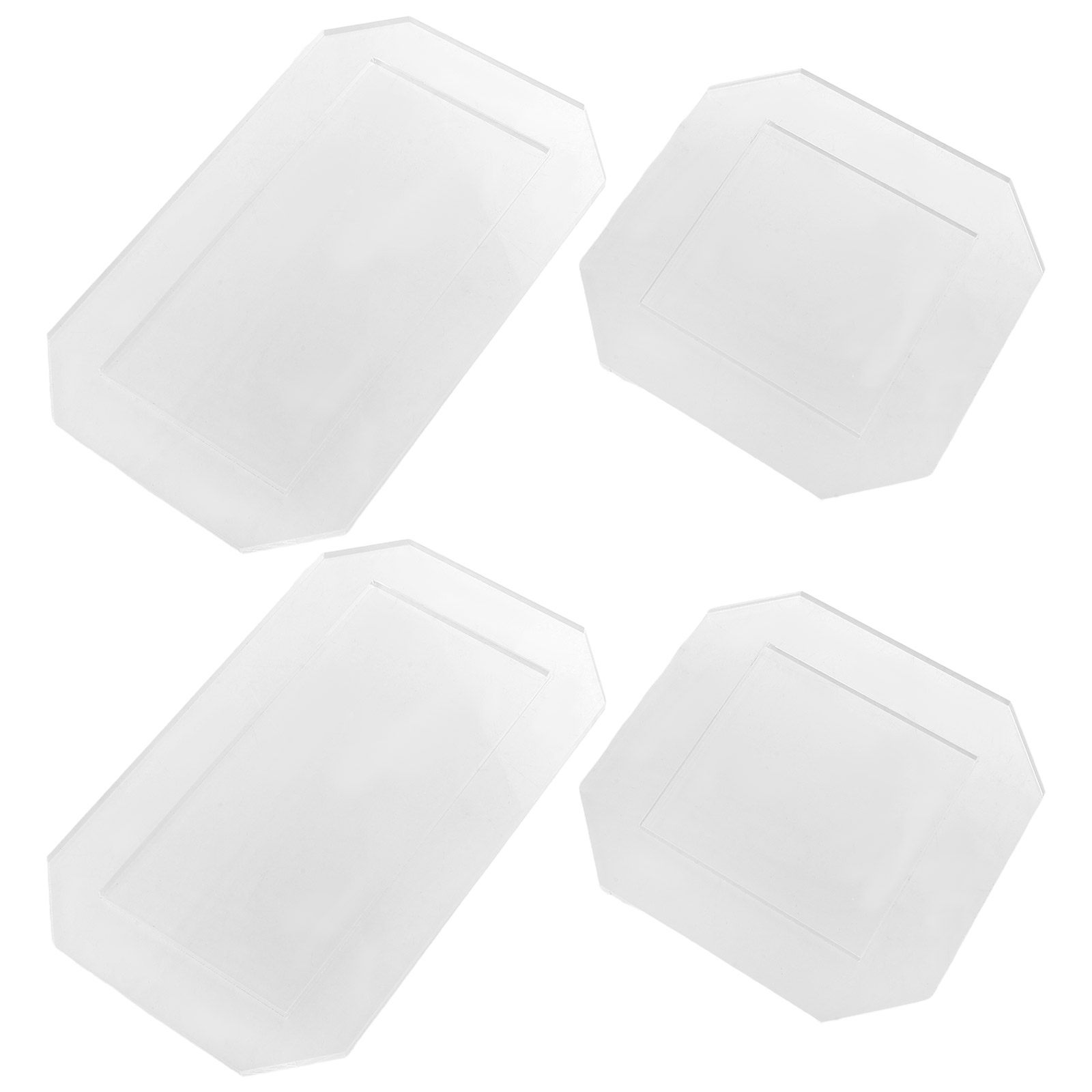 4Pcs Clear Acrylic Quilting Te - Quilting Ruler Square のレビューと価格