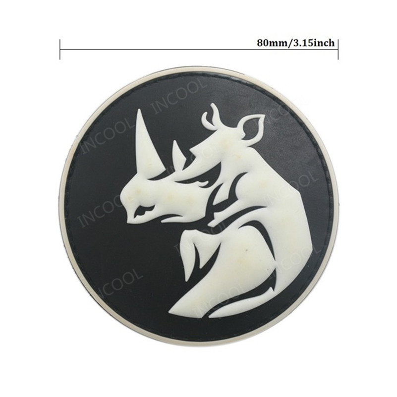 Rhino Head PVC Patch Tactical  - Velcro Sew On のレビューと価格