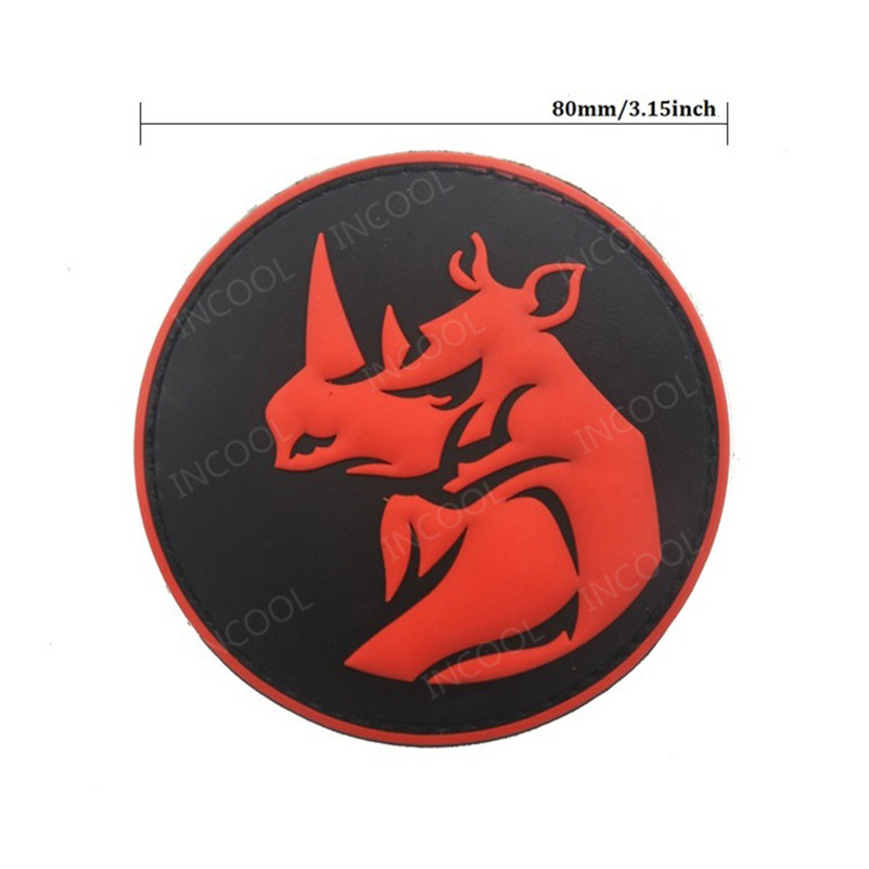 Rhino Head PVC Patch Tactical  - Velcro Sew On のレビューと価格