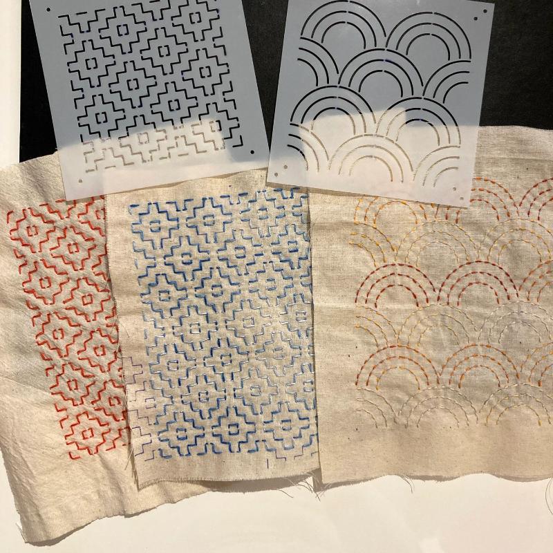 Embroidery Stencil Template Se - Textile Sewing Patterns のレビューと価格