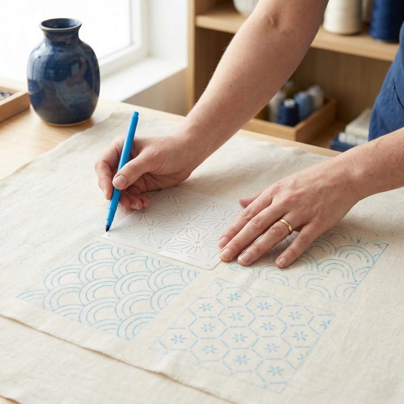 Embroidery Stencil Template Se - Textile Sewing Patterns のレビューと価格