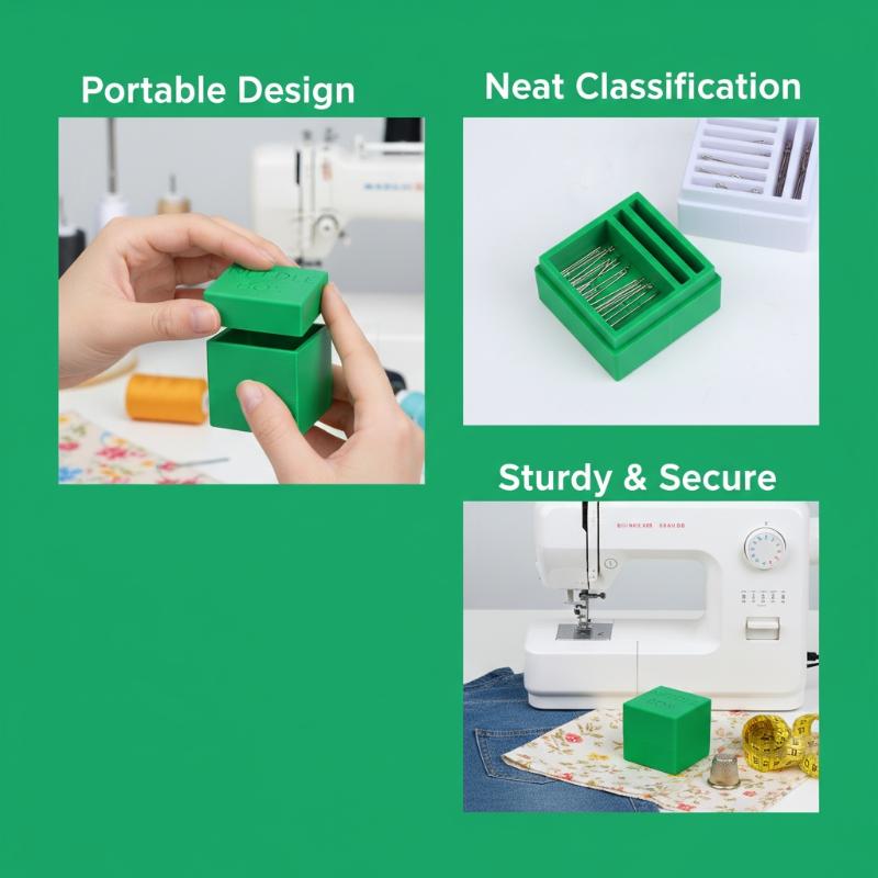 Portable Storage Case with 9 S - Sewing Machine Needle のレビューと価格