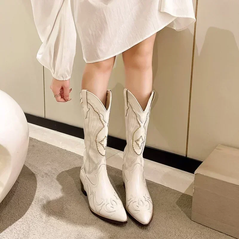 Vintage Square Head Thick Heel - Sewing Net のレビューと価格