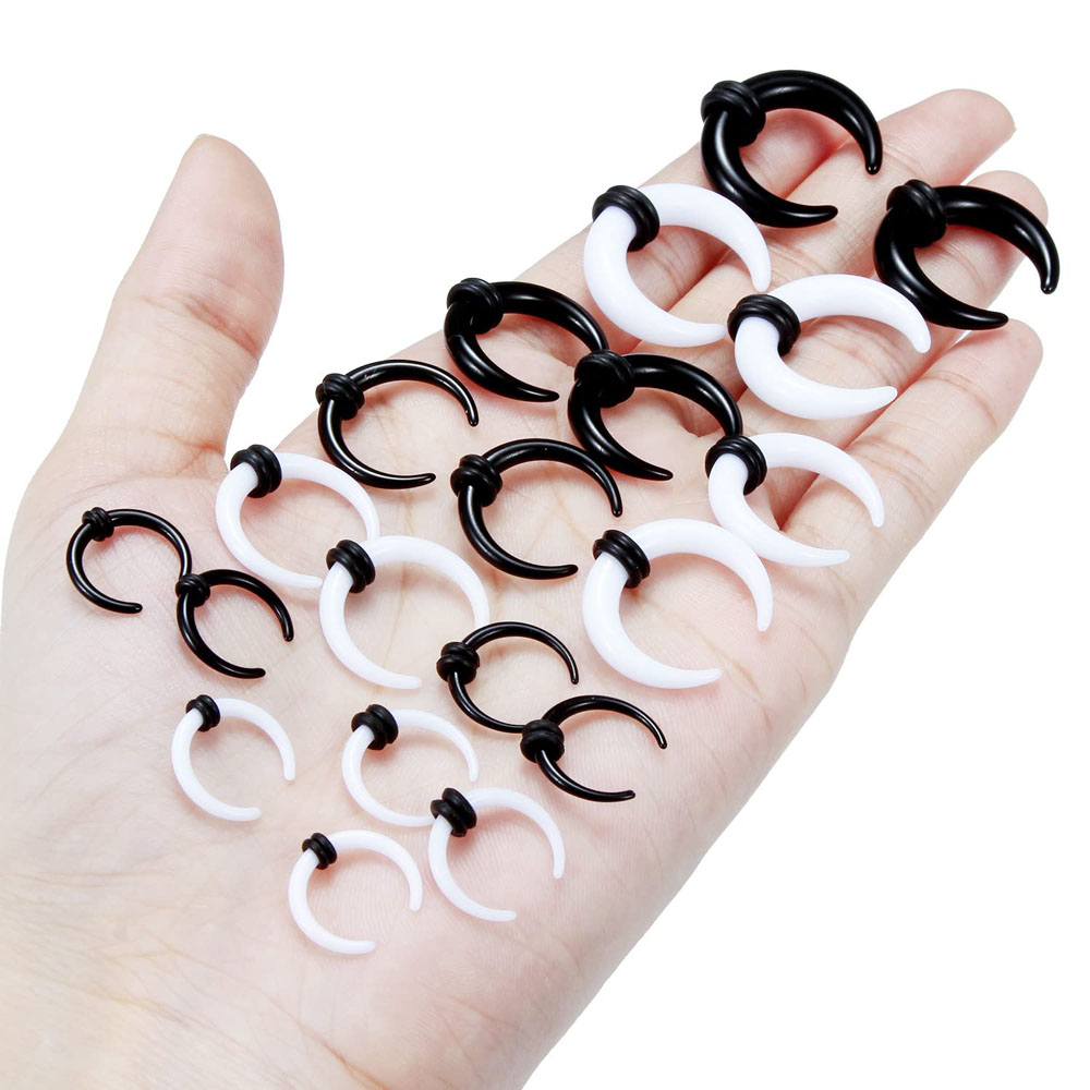 Large Septum Rings 14G 12G 8G  - Seam Gauge Metal のレビューと価格