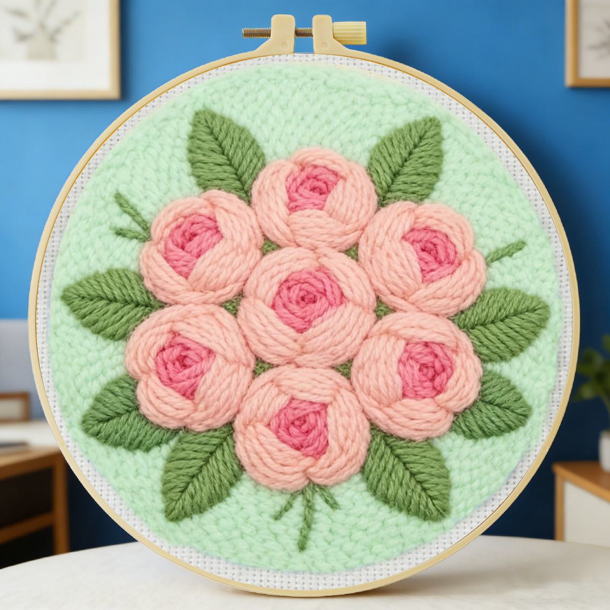 20X20CM/7.87inch Flower Punch  - Is Sewing Textile Art のレビューと価格